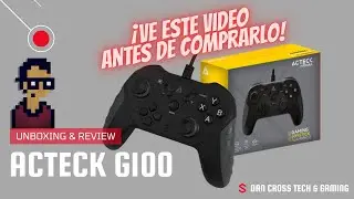 Unboxing & Review | Joystick Acteck G100 | Espa&ntilde;ol