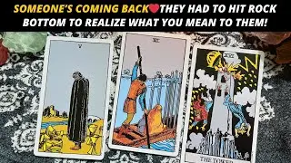 ❤️ SOMEONE&rsquo;S COMING BACK! THEY HAD TO HIT ROCK BOTTOM TO REALIZE WHAT YOU MEAN TO THEM!