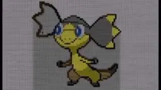 Minecraft Sprite Timelapse - Helioptile