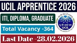 Uranium Corporation Of India Limited Graduate, Diploma, ITI Apprentice Recruitment 2026
