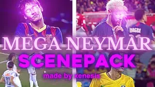 MEGA NEYMAR SCENEPACK (PART 1)   4K UPSCALED ULTRA HD (RARE CLIPS INCLUDED) TOPAZ WITH CC #football 