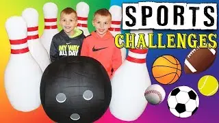 Giant Size Kid Olympics || Twin Sports Challenges!!