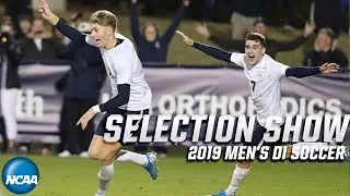 2019 NCAA DI men's soccer selection show | Full bracket reveal
