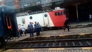 EA1 829 se retrage la depou ce a tras Trenul R5722 C&acirc;mpulung Moldovenesc-Suceava 25.06.2023