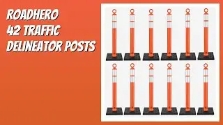 REVIEW (2026): RoadHero 42 Traffic Delineator Posts. Features