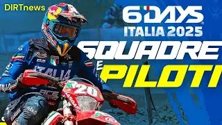 Six Days 2025: i team e i piloti al via della Sei Giorni di enduro a Bergamo