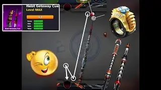 8 ball pool - Heist Win Streak 🔥 Heist Getaway Cue Level Max 🙀