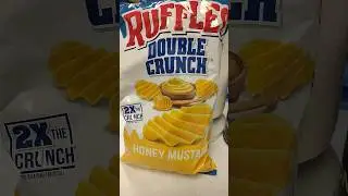 RUFFLES Double Crunch Honey Mustard Chips!