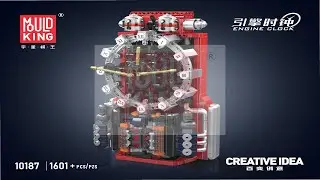 Mould King Instructions - Engine Clock - 10187
