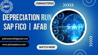 Depreciation Run in SAP FICO | Step-by-Step Explanation | T-Code: AFAB