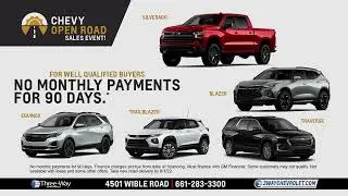 No monthly payments for 90 Days!