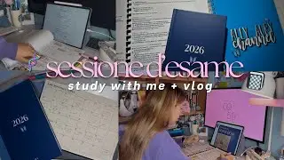 il primo esame della sessione invernale📝☕️ // study with me+vlog