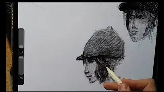 ASRM Procreate Drawing Session A Portrait in Profile