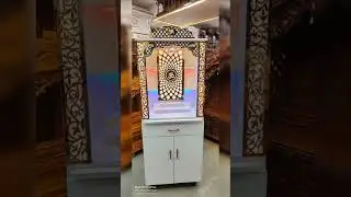 designer devghar direct from factory outlet #devghar#furniture #woodenalmari #woodenfurniture