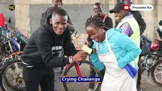 CRYING CHALLENGE with Presenter Kai || NAKURU 🤣🤣🤣