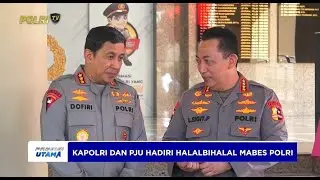 HALALBIHALAL BERSAMA KAPOLRI, SIMBOL KEBERSAMAAN DAN KEKUATAN POLRI DARI INTERNAL