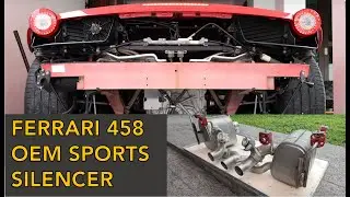 Ferrari 458 OEM Sports Exhaust