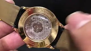 平玩現行款入門金表baume & mercier 名士clifton 18k玫瑰金