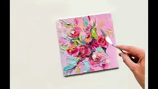 How to draw flowers. Abstraction