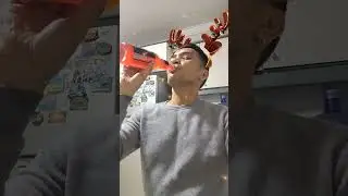 ASMR Drinking Refreshing Beverage Tanduay Ice Red #asmrsounds #asmrdrinking #shortsvideo #shorts