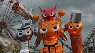 หุ่นยนต์ Daddy Sprunki Incredibox ร่างรวมพลังสุดแกร่ง