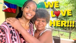 FINALLY!!! Surprising our Filipino grandmother!!! @Cherono_