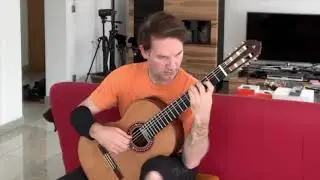 Marco Tamayo`s routine, before practice starts - no warm up before the capricio