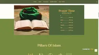 Airi House - Mosque and Religion WordPress Theme