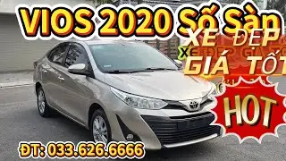 Vios 2020 Số s&agrave;n bền bỉ tiết kiệm xăng - xe đẹp nguy&ecirc;n zin k lỗi - &Ocirc; t&ocirc; cũ đẹp gi&aacute; rẻ