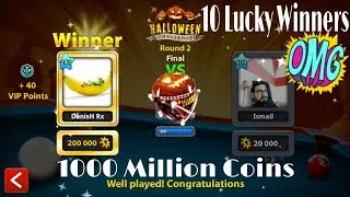 8BP💕Halloween Challenge Free Cue,1M Cions and Ring+ Rewards 👀Hon3y