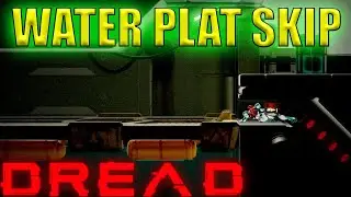 Water Platform Skip (With Input Display) - Metroid Dread Speedrun Tech