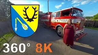 Obec Krašovice - VR 360, rozlišení 8K