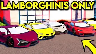 LAMBORGHINI CARS ONLY CAR MEET IN JUPITER FLORIDA!