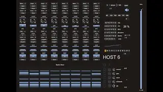 Ned Rush Live - HOST 6 - #electronicmusic #idm #ambientmusic #techno #breakcore #maxmsp #hiphop