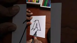 a simple drawing#art#video#3dshort #draw #shorts