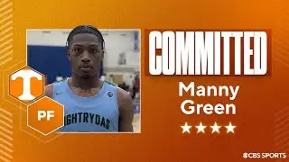 LIVE: 4-star PF Manny Green Announces College Commitment | No. 15 Overall PF in 2026
