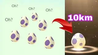 Hatching 10km eggs in pokemon go