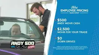 The final lap of savings is here! We&rsquo;re extending the Andy Five Hundred at Andy Mohr Ford!