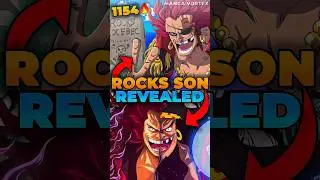 Blackbeard Is ROCK'S Son?😱 Chapter 1154 Spoilers🔥 #onepiece #shorts