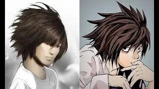 Урок по причёске L из «Тетради смерти» | Hair Bender от Angel del Solar
