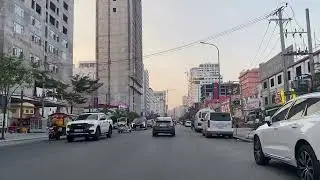 Busy Driving Roads #road #travel #automobile #trip #roadtrip #review #road #traffic #sihanoukville 