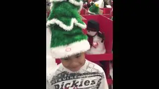 Dancing Christmas Tree Hat
