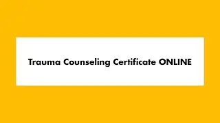 Trauma Counseling Certificate Online | UWM School of Continuing Education