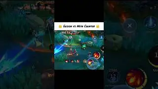 GUSION VS META COUNTER 🎯🤡 #gusion #mobalegends #mlbb #mobilelegends