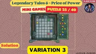 Legendary Tales 5 Puzzle 25 Variation 3