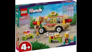 LEGO Instructions | Friends | 42633 | Hot Dog Food Truck | Traffic