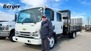 Chevy LCF 4500 Crew Cab with Dovetail Landscape Body Walk Around! 🤩 | Grand Rapids