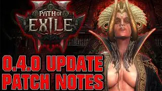 Patch notes for 0.4  &mdash; Path of Exile 2: The Last of the Druids
