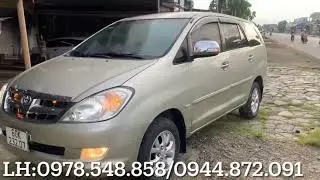 Toyota innova G 2006.xe gia đình 100%100 không lỗi giá 195 triệu Auto Quốc Hùng đồng nai