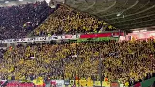 6700 Bod&oslash; Glimt supporters🔥 Biggest away attendance at Old Trafford?!